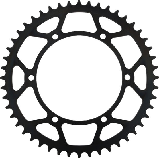Supersprox Steel Rear Sprocket 48T Black Fits 82-17 Kawasaki Suzuki - Image 3