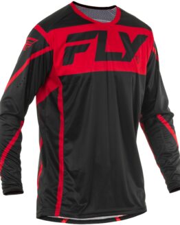 Fly Racing Youth Lite Jersey Black/Red Youth X-Large
