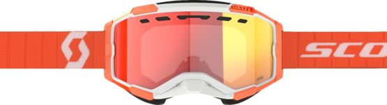 Scott Fury Snow Cross Goggle Orange Enhancer Red Chrome Lens - Image 2
