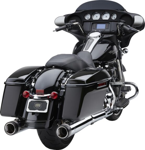 Gen 2 Neighbor Haters Slip On Exhaust Chrome/Black 4.5" - Image 3