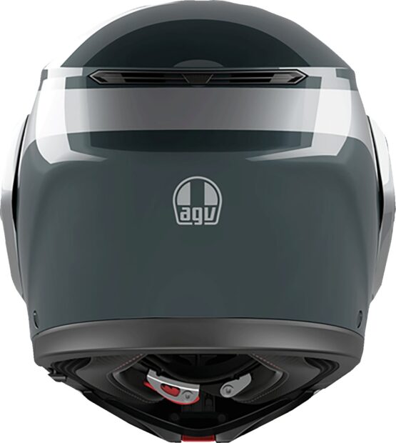 AGV Streetmodular Levico Modular Helmet Gray/Silver Large - Image 4