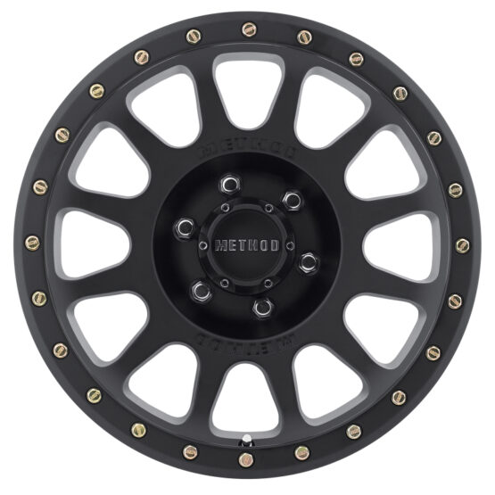 MR305 NV 18x9 +18mm Offset 6x135 94mm CB Matte Black Wheel - Image 2