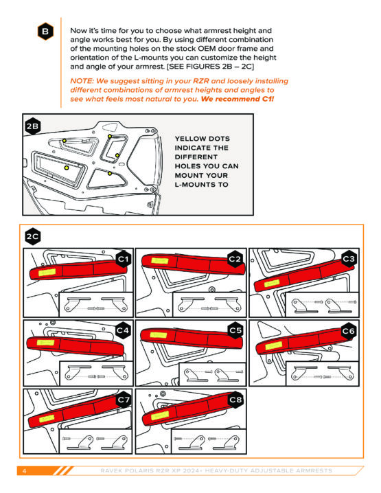 Heavy Duty Adjustable Armrests w/ Storage Pouches - Image 5