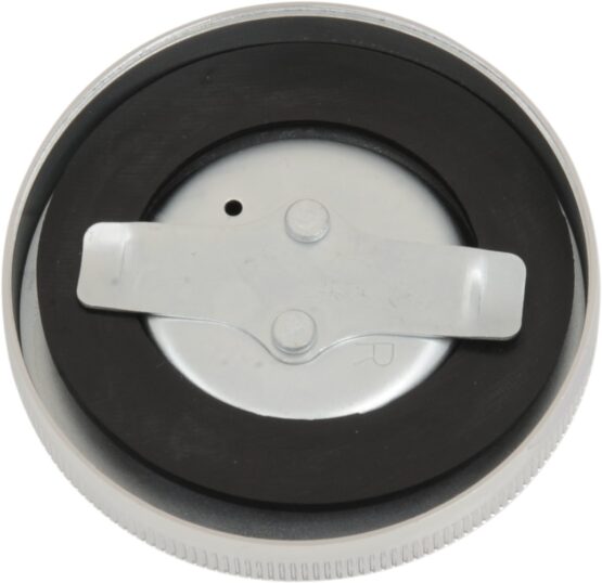 Drag Specialties Vented Chrome Gas Cap for Harley-Davidson Models - Image 2