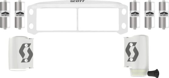 50mm WFS Roll-Off Upgrade Kit, White - Fits Prospect & Fury Goggles