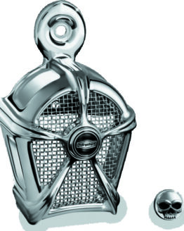 Kuryakyn Mach 2 Horn Cover Chrome With Chrome Mesh