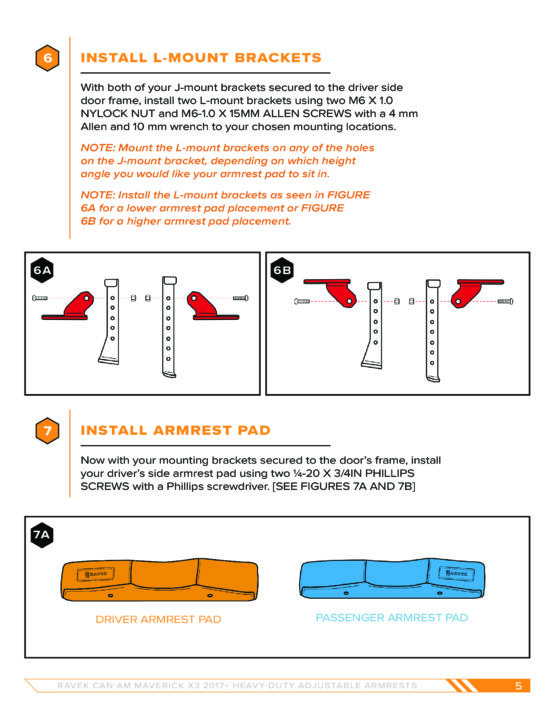 Heavy Duty Adjustable Armrests - Image 6