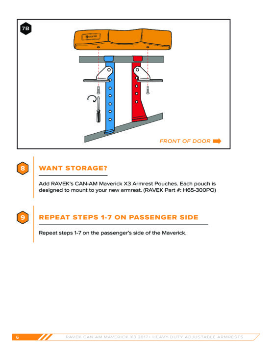 Heavy Duty Adjustable Armrests - Image 7