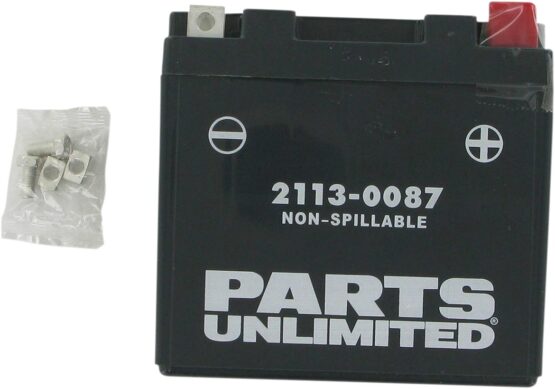 AGM Maintenance Free Battery 130CCA 12V 6Ah Factory Activated - Image 2