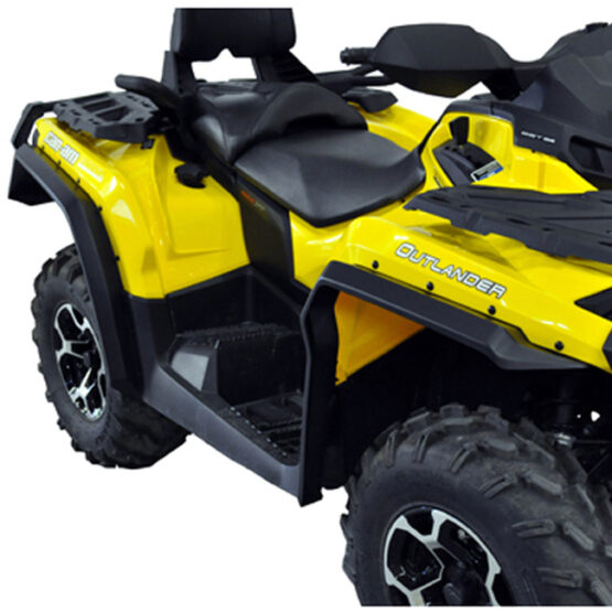 Direction 2 ATV Overfenders Polyethylene Black Set of 4 - Image 3
