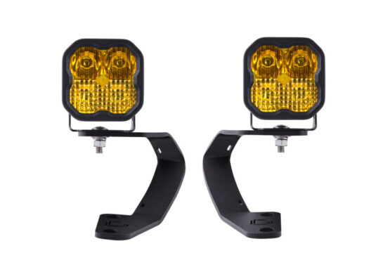SS3 LED Ditch Light Kit Yellow Pro Combo Fits 10-21 Toyota 4Runner