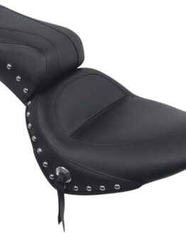 Mustang Studded Original Seat 14" Front 8" Rear Fits Softail 84-99