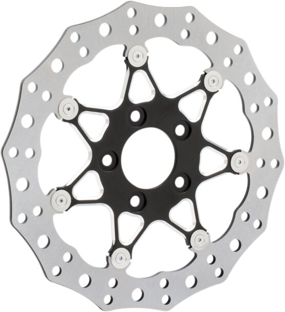 Procross Contour Floating Front Brake Rotor 300mm - Black