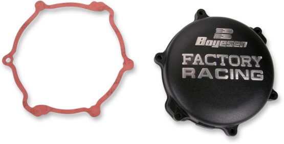 Black Factory Racing Clutch Cover - Image 2