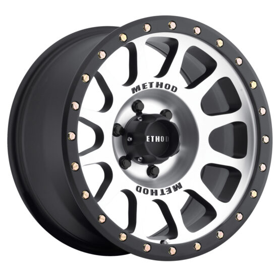 MR305 NV 18x9 +18mm Offset 6x135 94mm CB Machined/Black Street Loc Wheel