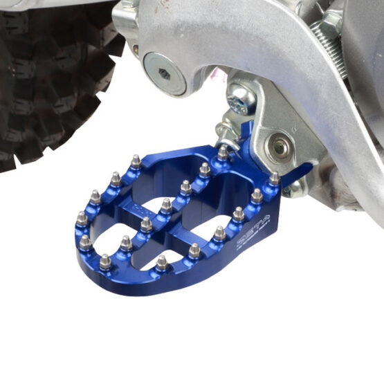 ZETA Aluminum Footpegs Blue For Yamaha XTZ700 Tenere 2020-2024 - Image 2