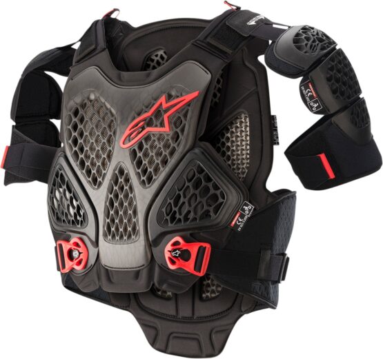Alpinestars A-6 Chest Protector M/L Black Red Anthracite Adult