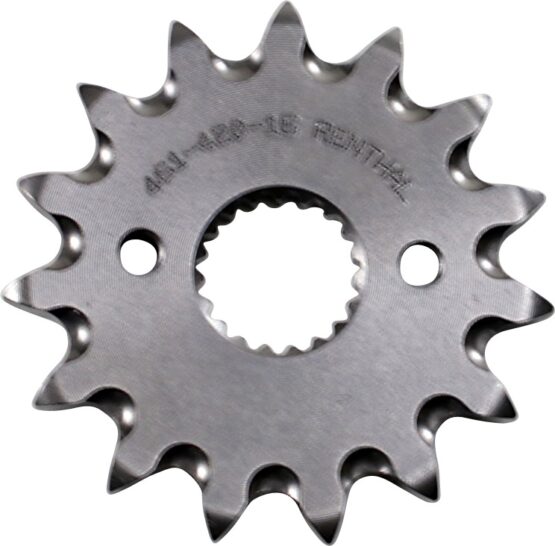 Renthal Grooved Front Sprocket 15T Natural Fits 07-09 Honda CRF150R/RB