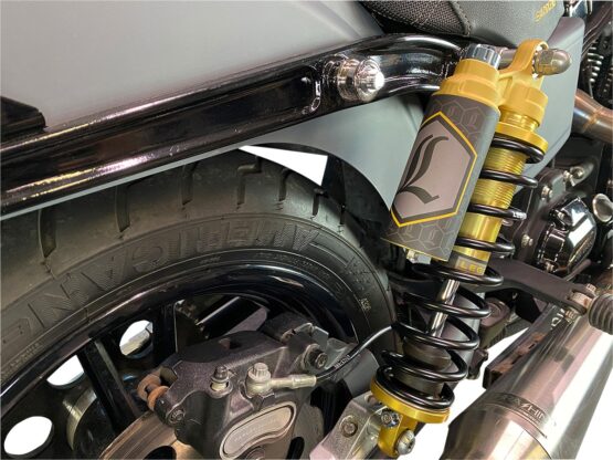 Legend REVO ARC Piggyback Shocks Standard Gold 13in For 99-17 Dyna - Image 3