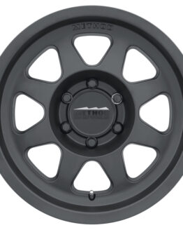 MR701 17x8.5 0mm Offset 6x135 87mm CB Matte Black Wheel