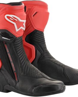 SMX Plus Street Riding Boots Black/Red US 9.5