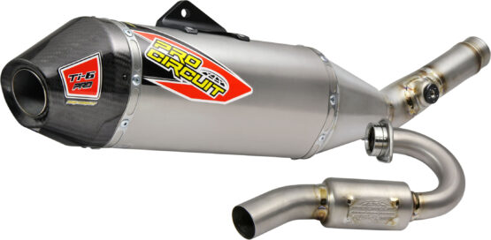 Ti-6 Pro Titanium Full Exhaust w/ Carbon Fiber Cap
