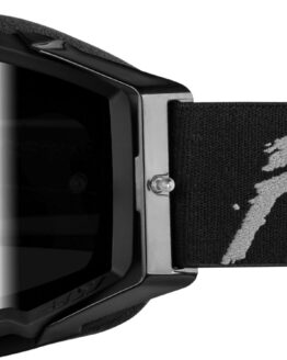 Fly Racing Zone Elite Goggles Grey/Black Black Mirror Lens