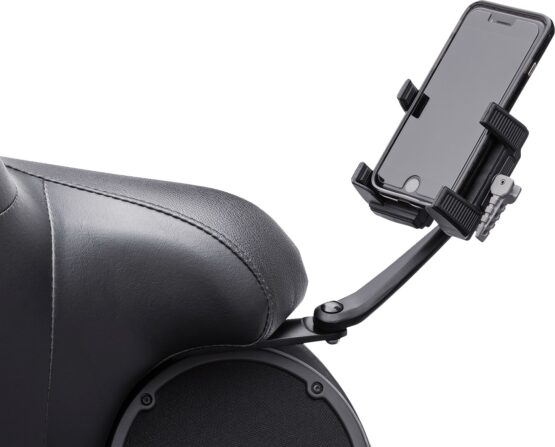 Ciro Passenger Phone Mount Black For Harley-Davidson Tour-Pak - Image 2