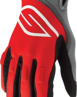 Circuit Perforated Watercraft Gloves - Red/Charcoal Unisex Adult 2X-Large