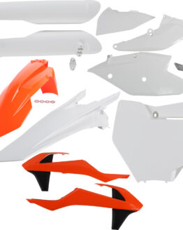 Full Plastic Kit - White/Orange/Black Original 2016
