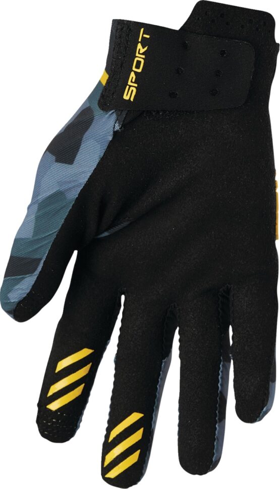 Thor Women's SPORTMODE Shadow Gloves Blue/Black Size S - Image 2
