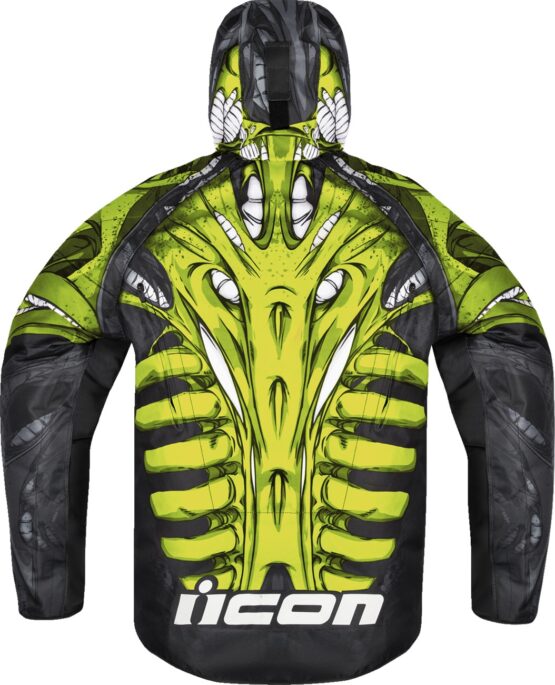 ICON Airform Manik'R Jacket 3XL Men's Gray/Green - Image 2
