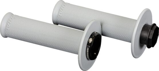 Renthal MX Original Lock-On Grips Soft Full Diamond White - Image 2