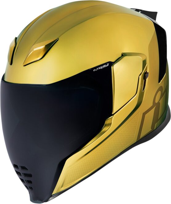 Gold Airflite Jewel MIPS Motorcycle Helmet - X-Small