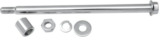 Drag Specialties Rear Axle Kit Chrome For Harley-Davidson Models