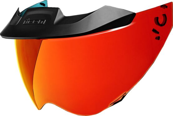ICON Domain Helmet 22.06 MotoShield - RST Red Mirror