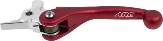 ARC Forged Shorty Folding Clutch Lever Red For KTM, Gas Gas, Husqvarna - Image 3