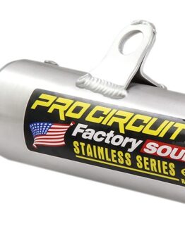 304 Aluminum Slip On Exhaust Silencer