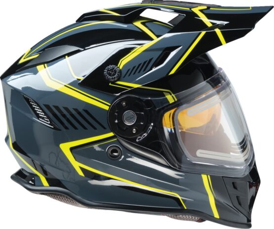 Z1R Range Rotor Snow Electric Helmet XL Black/Hi-Vis - Image 3