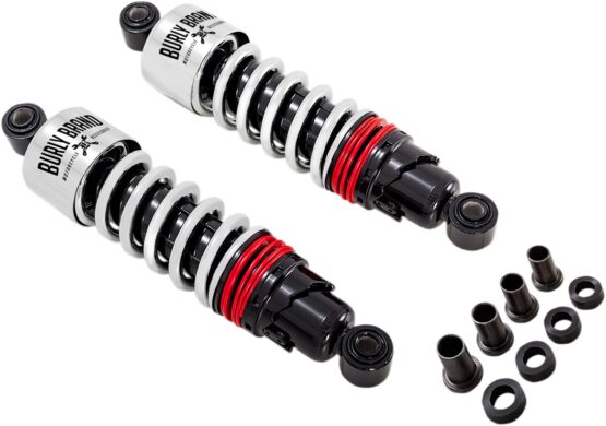 Slammer Plus Shocks Chrome 11.5" Fits FLH