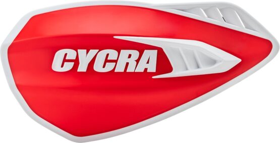Cycra Cyclone MX Handguards Red/White - Image 2