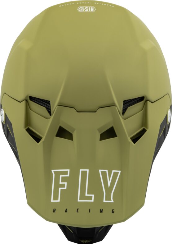 Fly Racing Formula CC Centrum Helmet Matte Olive Green/Black Small - Image 2