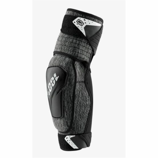 100% Fortis Elbow Guards Gray/Black Lg/Xl - Image 2