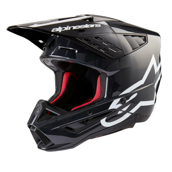 Alpinestars SM5 Corp Helmet Dark Grey Glossy XS Offroad