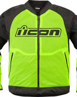 ICON Overlord3 Mesh Jacket Men's M Black/Hi-Vis Yellow