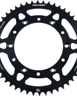 Fire Power Rear Steel Sprocket 50T Black For Honda XR XL Models
