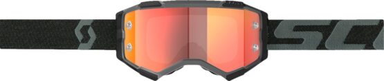 Scott Fury Adult Goggles - Black/Orange Chrome - Image 3