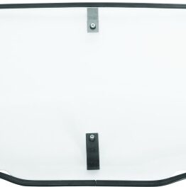 QuadBoss Rear Panel Window Fits 2005-2016 Kawasaki KAF400 Mule 600