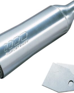 4" Aluminum Universal Slip On Exhaust Muffler - 2" ID