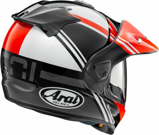 Arai XD-5 Cosmic Helmet Large Red Gloss - Image 2